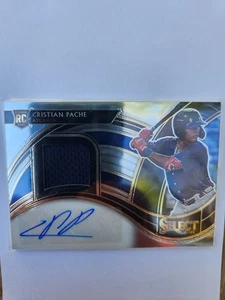 2021 Panini Select - Rookie Jersey Autographs Cristian Pache #RJA-CP /299 - Picture 1 of 4