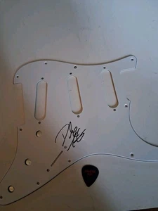Autograph Pick Guard And Pick Of Duke Tumatoe - Picture 1 of 5