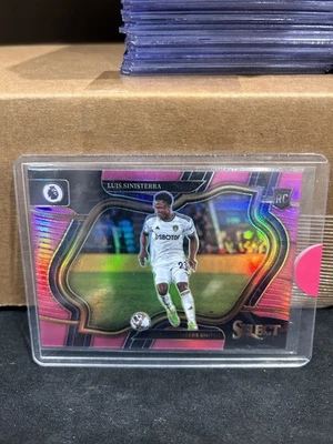 2022-23 Panini Select PL Field Level Luis Sinisterra #210 Pink Prizm /99 (RC) - Image 1 of 2