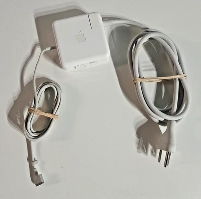 Apple 60W MagSafe 2 Adapter for MacBook Pro With Extension/Power Cord - A1435 - Image 1 of 4