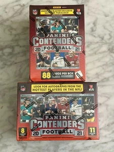 2 - 2021 Panini Contenders Football Blaster Boxen Fanatics Exclusive NEU Sealed - Bild 1 von 3