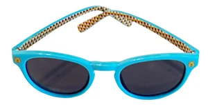 Disney Kid's Winnie the Pooh Blue Sunglasses Eyewear Dots Pooh Head NEW 5" - Picture 1 of 7