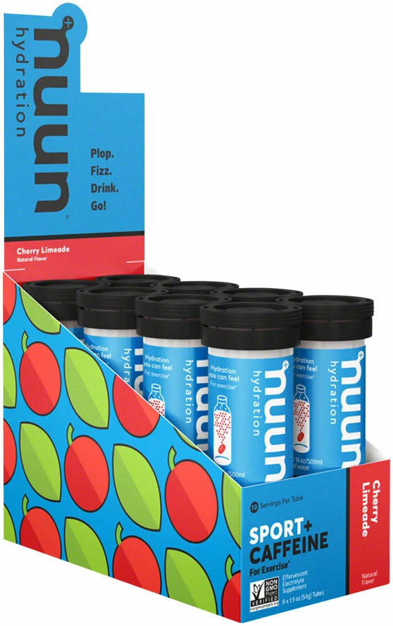 Nuun Electrolyte Sport + Caffeine Energy Drink Tabs Mango Naranja - Caja de 8 Foto 1 de 1