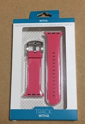 CON correa diseñada para Apple Watch 38MM rosa nuevo Foto 1 de 2