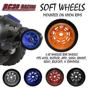 Ruedas de goma con ruedas para Traxxas Rustler Hoss Reevo Slash Stampede - Imagen 1 de 16