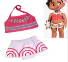 US STOCK Girls Toddlers Moana Swimsuit Swimwear 2pc Set Bathing suit Bikini O45