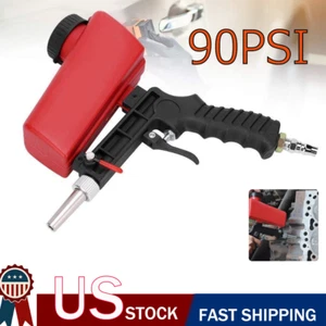 Sandblasting Gun Adjustable Sand Blaster Handheld Gravity Pneumatic Spray Tools - Picture 1 of 12