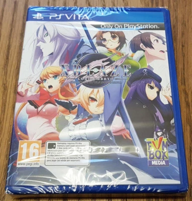 Sony PSVita PS Vita Game Xblaze Code Embryo Brand New Sealed - Image 1 of 2