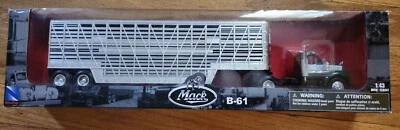 New Ray 1:43 Die-cast B_61 Mack Truck And Trailer - Image 1 of 4