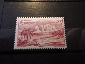 NIGER AOF AFRIQUE OCCIDENTALE FRANCAISE 1947 Yt WA-27 Mi WA-37 - Bild 1 von 2