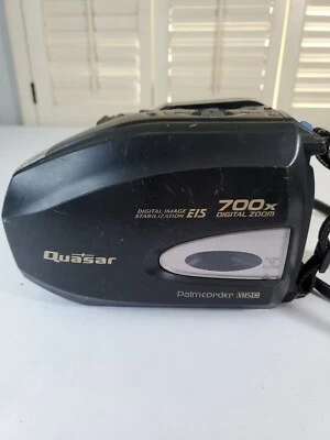Quasar Palmcorder VM-D52 700x Digital Zoom Handycam Camcorder Untested For Parts - Image 1 of 4