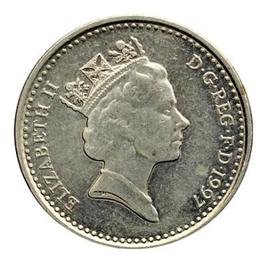 Great Britain 5 Pence Collectible World Coin! 🇬🇧 Free Shipping! 💠 💠 - Bild 1 von 7