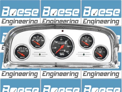 1959 Ford Fairlane Galaxie в нормандском стиле алюминиевая панель указателя приборная панель вставной инструмент - Изображение 1 из 4