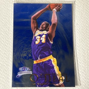 1998-99 Fleer Brilliants - Blue #100B Shaquille O'Neal