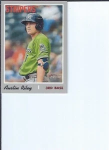 Austin Riley 2019 Topps Heritage Minors Qty - Picture 1 of 1