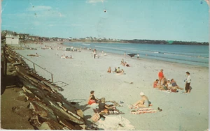 Postkarte Long Sands Beach York Beach, ME - Bild 1 von 2