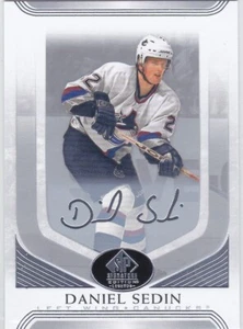 2020/21 SP SIGNATURE EDITION..DANIEL SEDIN..SILVER SCRIPT..# 2..CANUCKS - Picture 1 of 1