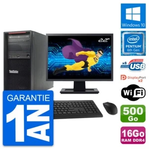 PC tour LENOVO P310 Bildschirm 22 " Intel G4400 RAM 16Go Scheibe 500Go Windows - Bild 1 von 8