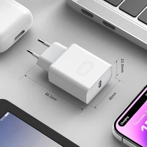 Cargador Rápido Enchufe 25W USB C Universal Compatble con iPhone 15/15 Pro... - Imagen 1 de 1