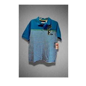 NWT Phat Farm Striped Polo Youth S/S 14/16 Cotton Embroidered Logo - Picture 1 of 7