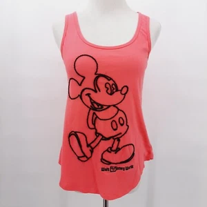 Disney Parks Tank Damen S rosa schwarz Mickey Mouse Garn bestickt - Bild 1 von 9