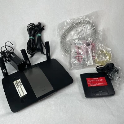 Siemens Speed Stream 4100 EthernetADSL Modem Linksys EA6900 Wireless Dual Router - Image 1 of 4