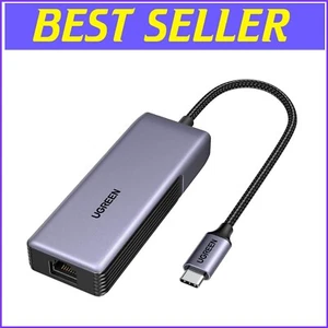5Gb USB C to Ethernet Adapter, Aluminum with Thermal Design for Laptops - Picture 1 of 9