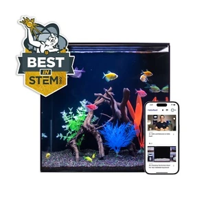 HelloReef GloFish All In One Aquarium Kit With Learning Guide - Picture 1 of 5