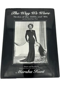 The Way We Wore Hollywood signiert Marsha Hunt 1930er 1940er Moden HC/DJ 500 Pixel - Bild 1 von 9