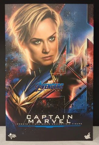 Hot Toys Movie Masterpiece Avengers Endgame Captain Marvel 1/6 Figure MMS575 Cover