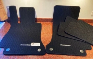 Alfombrillas Rips originales Mercedes Clase E W213 S213 negras 2016-2022 - Imagen 1 de 3