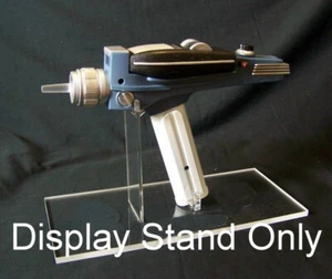 Acryl Aufsteller für Diamond Select Star Trek Classic Phaser Prop Replika - Bild 1 von 2