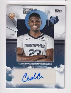 2025-26 Topps CONTEMPORARY MARKS AUTOGRAPH #CM-CC CEDRIC COWARD RC Rookie AUTO - Bild 1 von 2