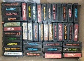 Atari Intellivision Game Lot Bundle 50+ Games Authentic Fast Shipping 