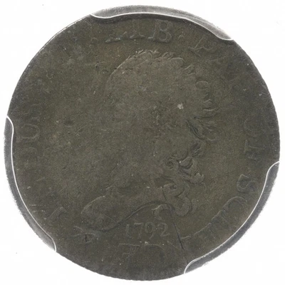 1792 H10C PCGS AG Det.  Half Disme - Sólido Bueno + Anverso Foto 1 de 3