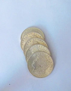 1921 P XF MORGAN DOLLARS (5) #200087 - Picture 1 of 3