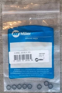 Miller Electric 191191 O-Ring .312 ID X .070 CS 70 Duro Buna-N (8 PACK) - Picture 1 of 6