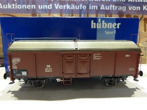 Hübner 20311 Gedeckter Güterwaggon DB Spur 1          43/55 - Picture 1 of 5