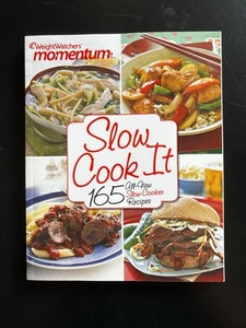 Weight Watchers Momentum Slow Cook It Cookbook 165 Recipes w/Point System NEW!!! - Bild 1 von 2