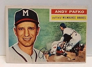 1956 Topps Andy Pafko numero alto VGEX #312 - Foto 1 di 2