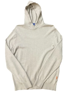 Sudadera con capucha de golf Stitch italiana de lujo lana merino. Hombre Talla Grande Foto 1 de 4