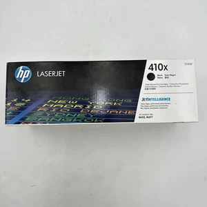 HP 410X CF410X Black High Yield OEM LaserJet Toner Cartridge Genuine - Picture 1 of 4