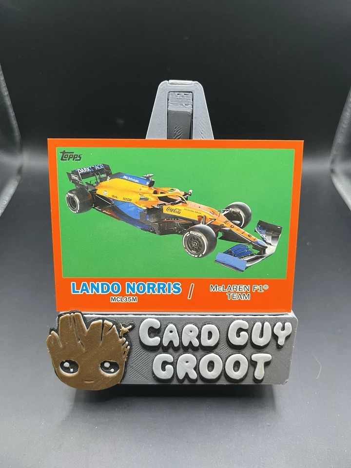 2021 Formula 1 Topps 1961 T61 Orange Foil /25 Lando Norris #T61-LN 🔥 McLaren F1 - Image 1 of 2