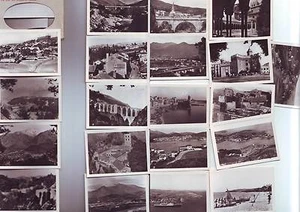Pochette Photos 20 Vues Noir Et Blanc le Roussillon - photos veritables 6x9 cm - Picture 1 of 1