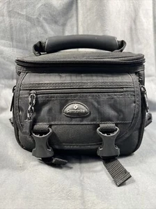 Samsonite 8" Pequeña Bolsa Individual para Cámara o Videocámara Linda Pequeña Compacta Negra Gris - Imagen 1 de 6