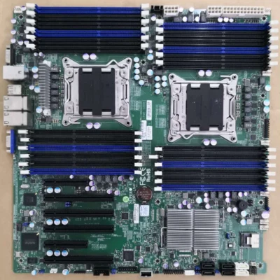 SUPER X9DRI-LN4F+ Sever Motherboard Intel C602 LGA2011-V2 DDR3 ECC With I/O - Image 1 of 2