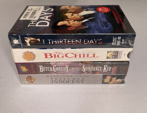 New Factory Sealed 4 VHS Lot Ft. Harrison Ford, Paul Newman, Kevin Costner 