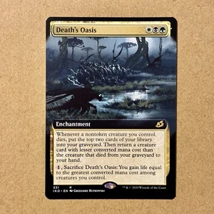 MTG ~ Death's Oasis Extended Art ~ IKO Ikoria: Lair of Behemoths ~ #331 ~ M/NM - Picture 1 of 7