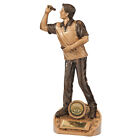 Male Darts Bullseye Trophy Award 3 Sizes Free Engraving