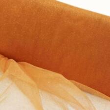   Perial Co Glitter Tulle Fabric 54 inch wide sold by 10 yards Orange